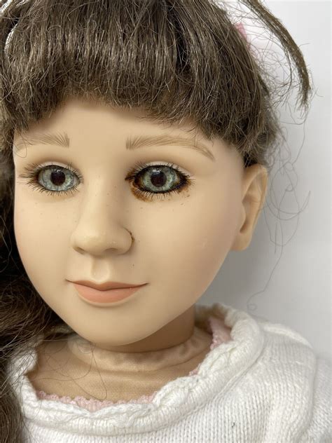 My Twinn Doll Fully Poseable Long Brown Hair Blue Ish Eyes Doll 2003