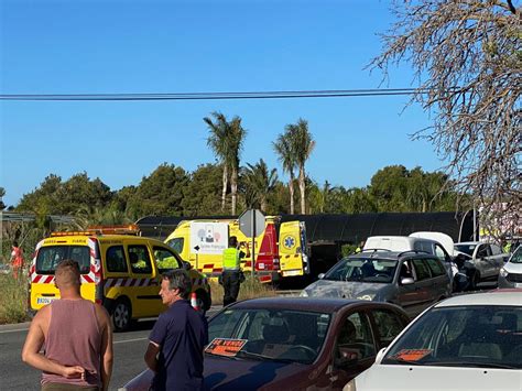 Choque Tres Heridos En Un Accidente De Tráfico En Sant Josep Radio