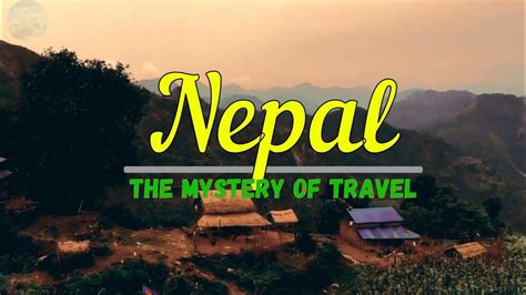 Nepal Federal Democratic Republic 1 Language English Youtube