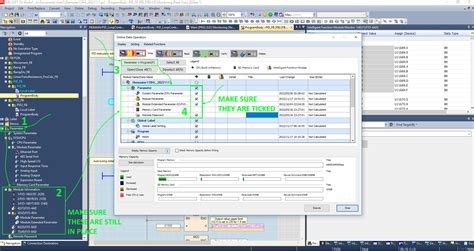 Gx Works Melsec Iq F Fx Plc Program Verification Mitsubishi