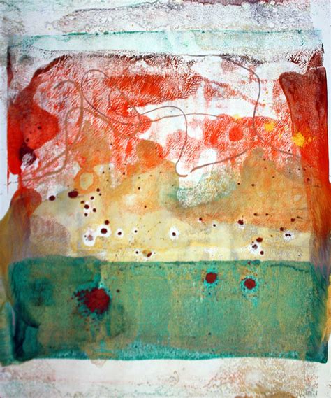 Judy Wise Encausticamp Monotypes Part