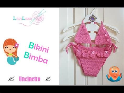 Bikini Bimba Uncinetto Baby Bikini Crochet YouTube