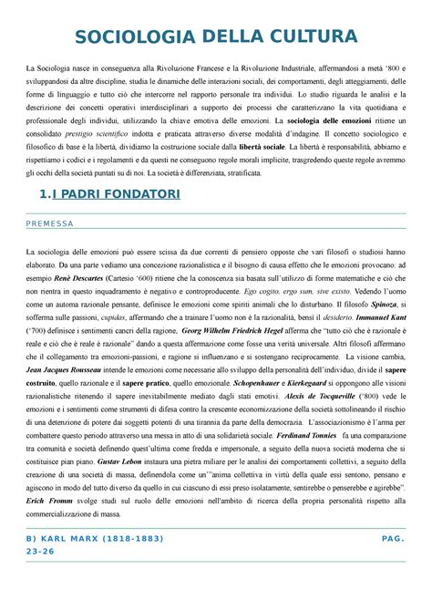 Appunti Sociologia Delle Emozioni Libro Di Massimo Cerulo Sociologia