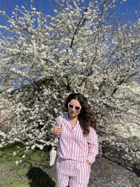 Old Navy Striped Linen Shorts And Boyfriend Shirt Review Fashnfly