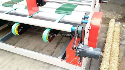 Vacuum Sheet Feeder Carton Box Making Machine Corrugated Cardboard Auto