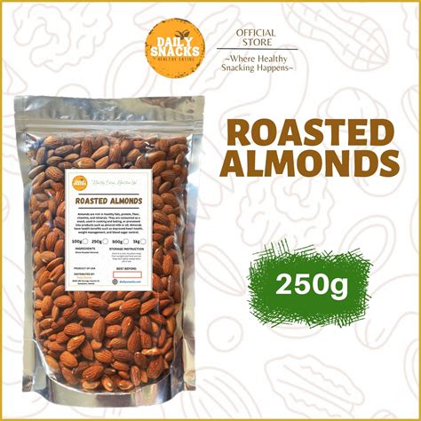 Daily Snacks Roasted Almonds USA Lazada PH