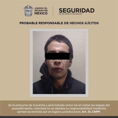 Detienen A Posible Responsable De Robo Con Violencia En Cuautitl N Izcalli