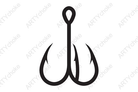 Fishing Hook Svg File Ready For Cricut Graphic By Artychoke Design