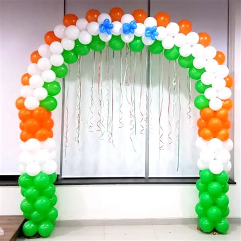 Independence Day Balloon Arch Balloon Decoration In Lucknow Togetherv