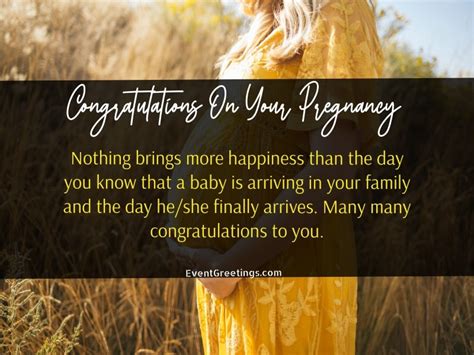 Cute Congratulations On Your Pregnancy Wishes And Messages Events