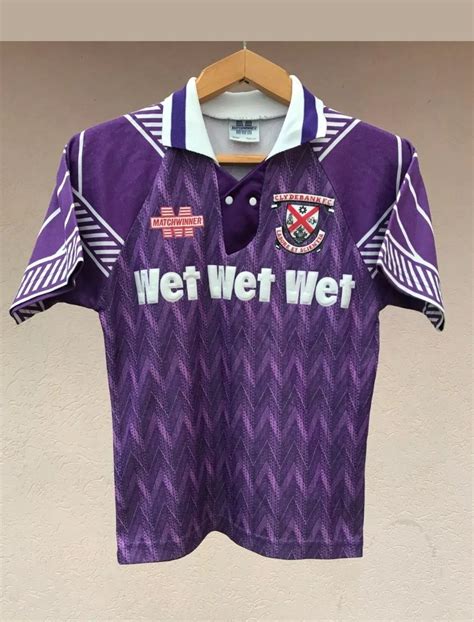 Clydebank FC 1993 94 Away Kit