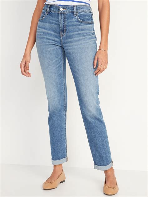 Mid Rise Boyfriend Straight Jeans For Women Old Navy In 2022 Women Jeans Boyfriend Jeans