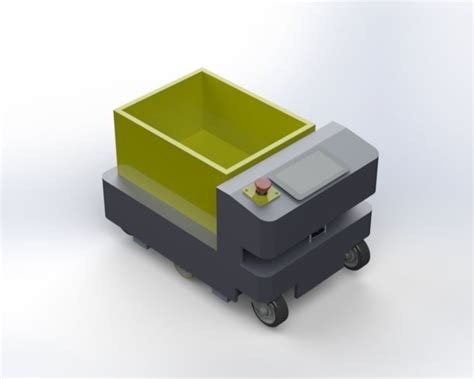 D Model Agv System Cgtrader