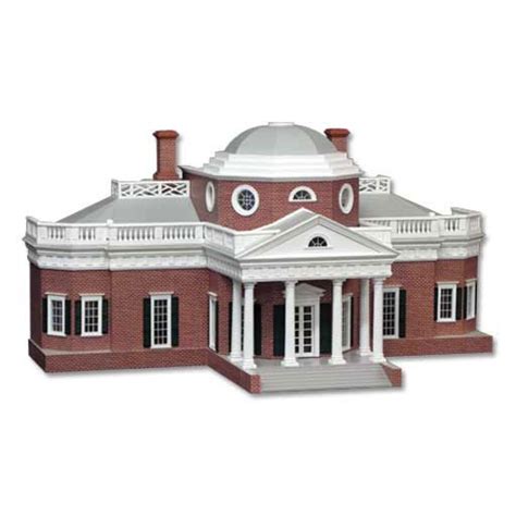 12 Scale Monticello By Real Good Toys Miniature Dollhouse Furniture