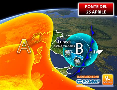 Meteo Ponte Del Aprile Le Mappe Adesso Indicano Dove Pu Esserci