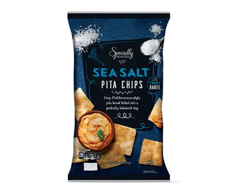 Specially Selected Pita Chips Sea Salt Or Parmesan Garlic Herb ALDI US