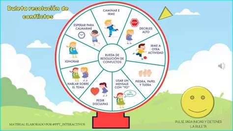 RULETA RESOLUCIÓN DE CONFLICTOS profe social