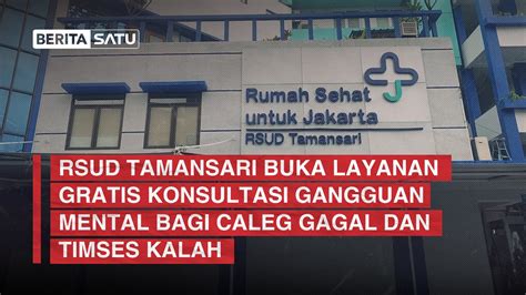 Rsud Tamansari Buka Layanan Gratis Konsultasi Gangguan Mental Bagi