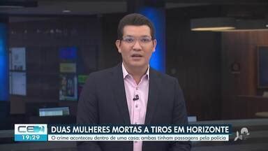 Cetv Edi O Duas Mulheres S O Mortas A Tiros Dentro De Casa Em