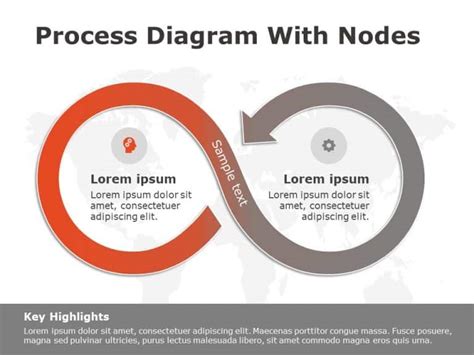 Flat Infinity Loop Diagram Powerpoint Template Slideuplift