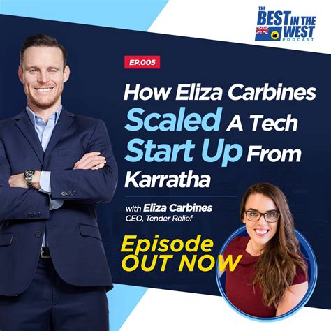 Tender - Our CEO and founder Eliza Carbines, CP APMP was recently