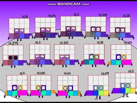 Numberblocks Band 40ths 130-132 - YouTube