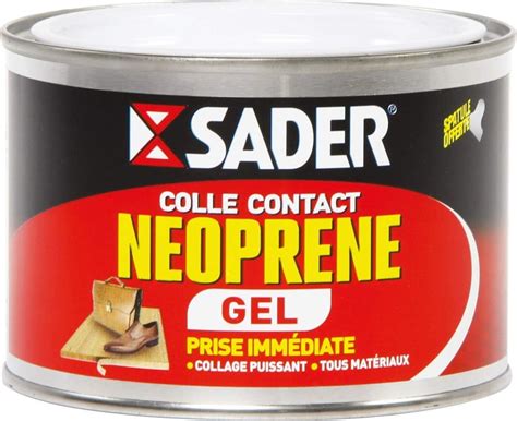 Sader Colle Contact Néoprène Gel Colle Extra Forte Tous Matériaux