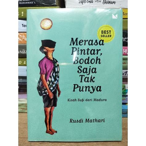 Jual Buku Novel Merasa Pintar Bodoh Saja Tak Punya Shopee Indonesia