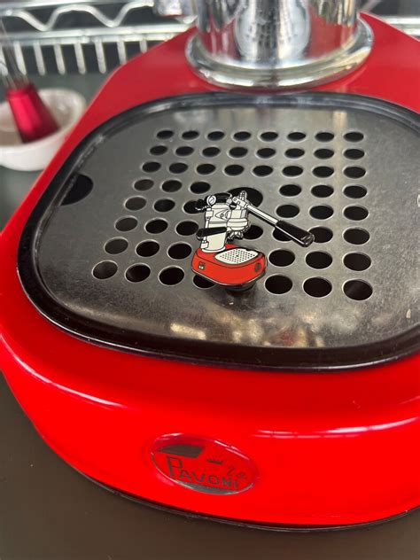 The Ultimate La Pavoni Pin Classic Red Etsy