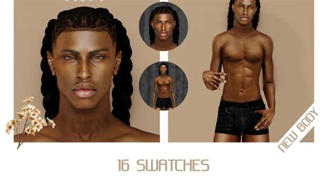 MESSY LOCS Khadijah551 The Sims 4 Skin Sims 4 Black Hair Sims Hair