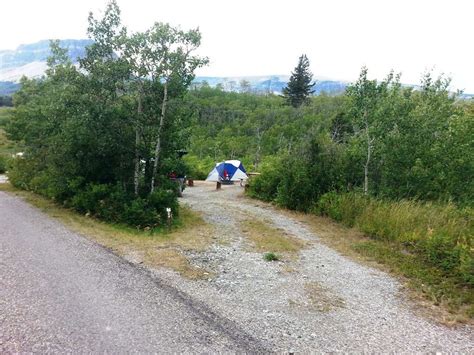 St Mary Campground Glacier National Park