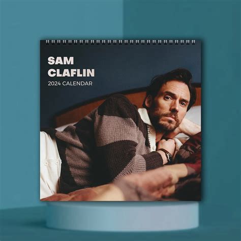 Sam Claflin Calendar 2024, Sam Claflin 2024 Celebrity Wall Calendar