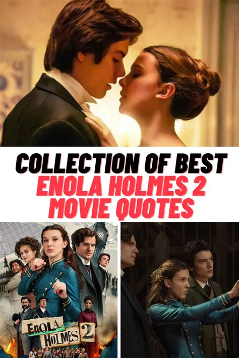 65 Shocking ENOLA HOLMES 2 Movie Quotes Guide For Geek Moms