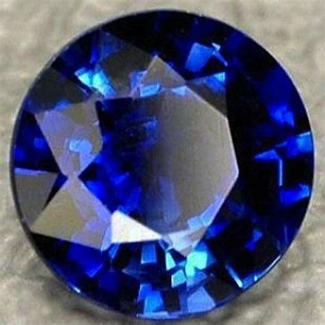 Lab Grown Blue Sapphire 15mm Round Wholesale Lot Of 1 Etsy