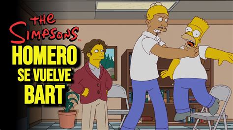 Los Simpson Homero Se Vuelve Bart Resumen UtaCaramba YouTube