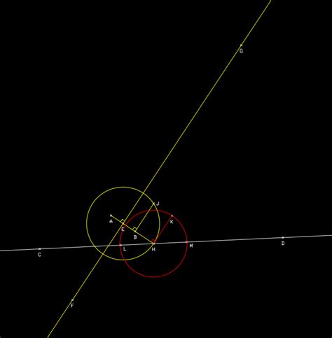 Technical Drawing How To Draw An Arc Through 2 Known Points And