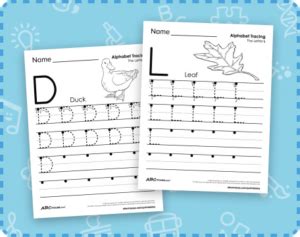 Letter Tracing Worksheets for Kids | ABCmouse