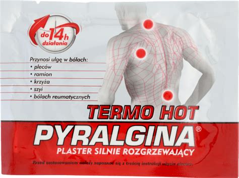 PYRALGINA Plaster silnie rozgrzewający TERMO HOT 1 szt kupuj online