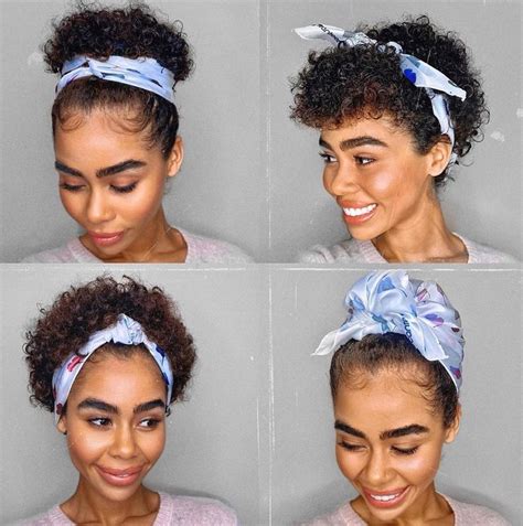 Scarf Styles 3 D I Y 1 Minute Bandana Hairstyles To Try Cute