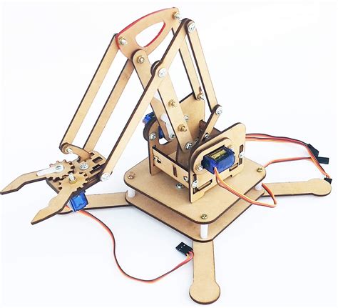 Buy Kit Curious Dof Servo Controlled Robotic Arm With Gripper