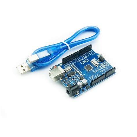 Arduino Uno R3 Ch340 Chip Usb Kablo