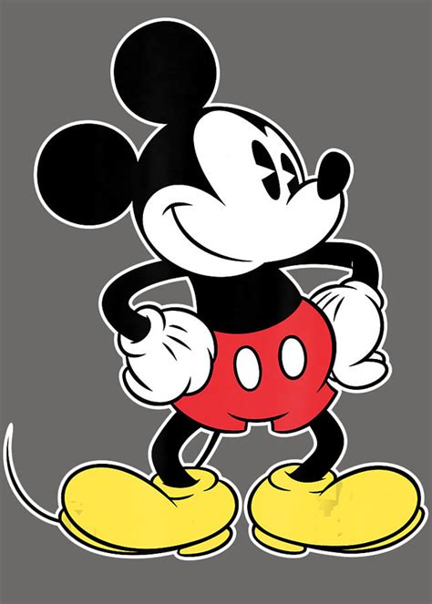 Disney Classic Mickey Mouse Digital Art By Lai Dao Ngo Pixels