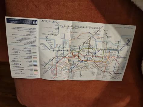 London Underground Tube Map May 2020 £125 Picclick Uk