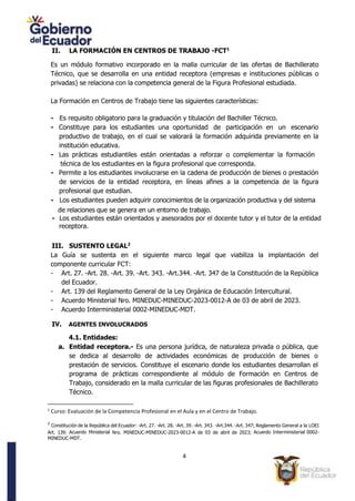 Lineamientos Para La Formacion En Centros De Trabajo