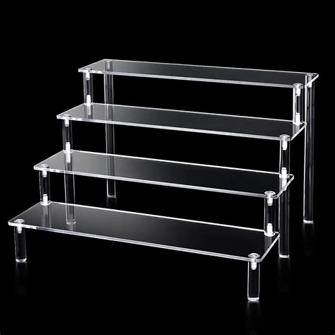 Acryl Displayst Nder 1 3 Tier Acryl Display Riser Display Regal Klar