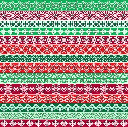 Ornate Christmas Border Patterns Stock Clipart | Royalty-Free | FreeImages