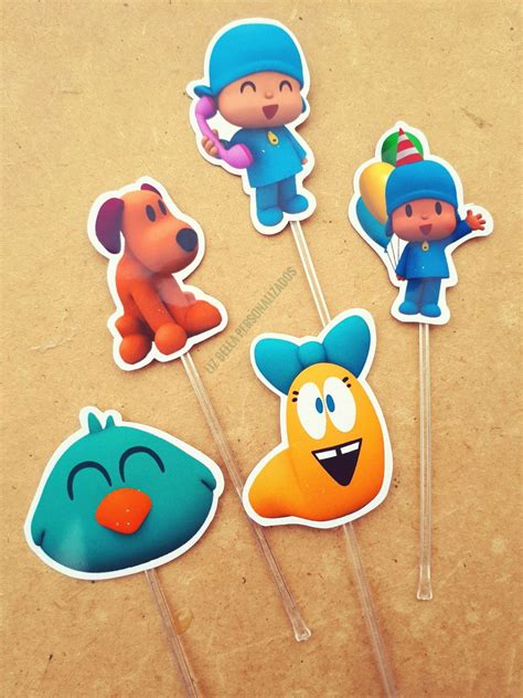 Topper De Doces Pocoyo 50 Unidades Elo7 Produtos Especiais