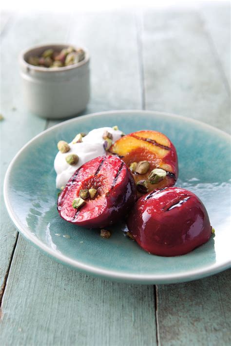 Healthy Grilled Plum Dessert Recipe Williams Sonoma Taste