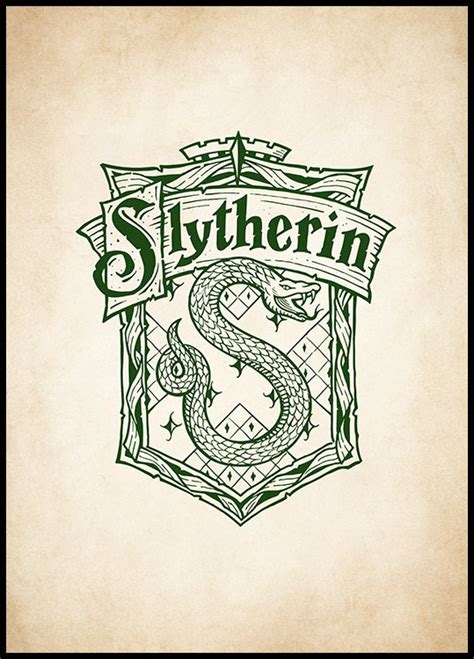 Harry Potter Logo Slytherin