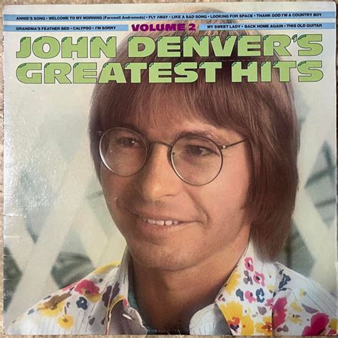 John Denver – John Denver's Greatest Hits, Volume 2 (Vinyl) - Discogs